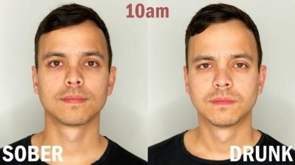 Парни пили алкоголь 12 часов подряд. Как изменилась их внешность