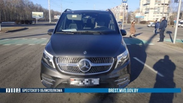 В Бресте на Московской сбили человека