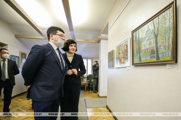 Выставку «Подношение С.Ю.Жуковскому» презентовали в Бресте