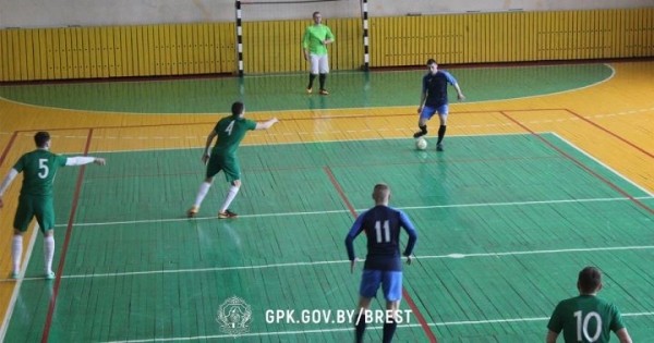 В Бресте прошел чемпионат органов пограничной службы Беларуси по мини футболу