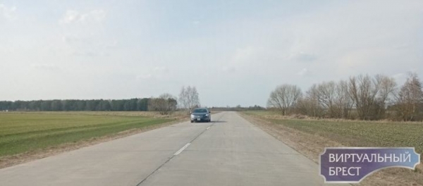Бетонная дорога, которую возвели с целью эксперимента под Брестом, за шесть лет даже не поцарапалась