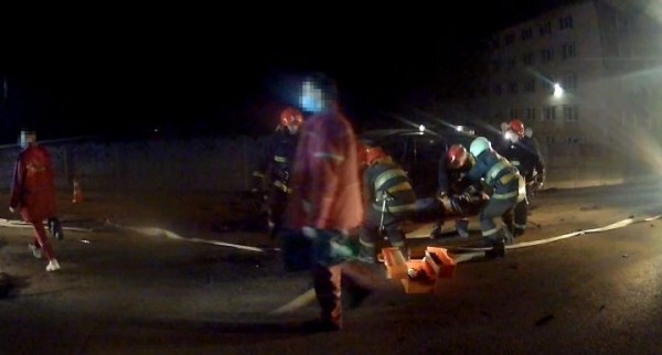 На Брестчине водитель уснул за рулем и врезался в припаркованный автомобиль