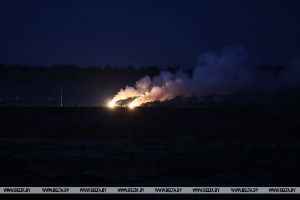 Ночное десантирование на полигоне Брестский. Фоторепортаж
