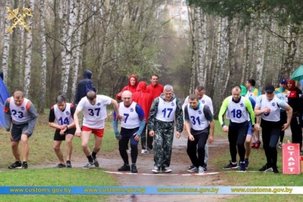 В Бресте состоялся республиканский чемпионат таможенных органов по легкоатлетическому кроссу