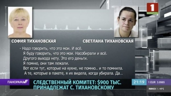 СК: $900 тысяч, найденные в доме Сергея Тихановского, принадлежали ему