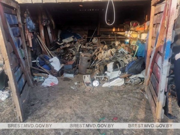 На дачах в Брестской области воров привлекал только металлолом На дачах в Брестской области воров привлекал только металлолом