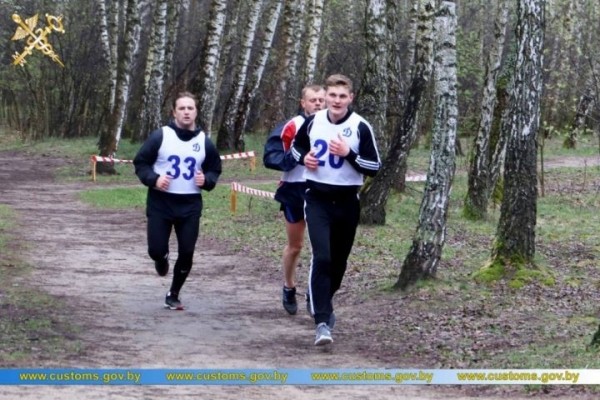 В Бресте состоялся республиканский чемпионат таможенных органов по легкоатлетическому кроссу