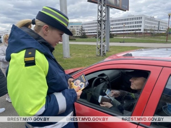 Сегодня в Бресте работал мотопатруль