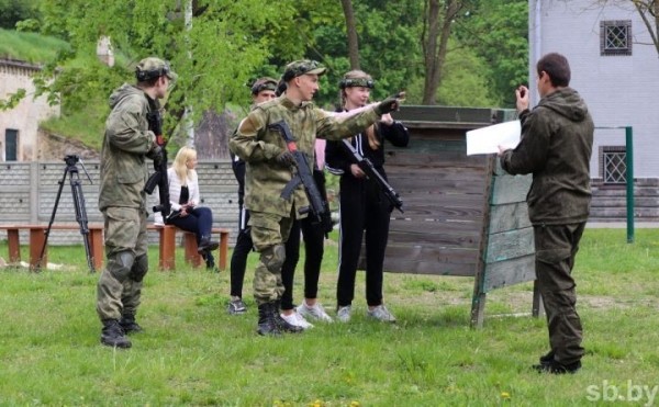 Военно-спортивная игра «Рубеж» прошла в Бресте