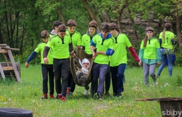 Военно-спортивная игра «Рубеж» прошла в Бресте