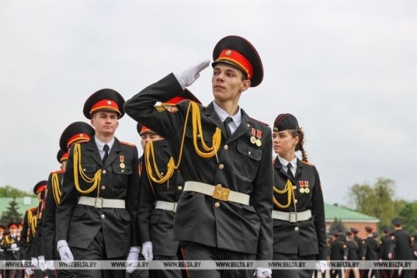 В Бресте кадеты приняли участие в акции «Здесь началась война»