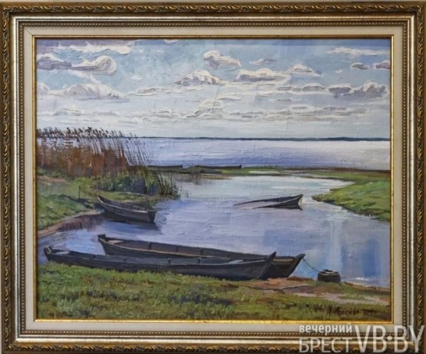 В Бресте открылась выставка Алексея Погожева «Края Віды»