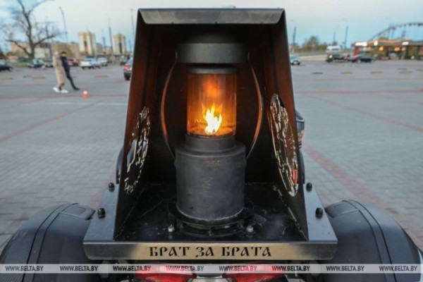 Словацкие байкеры побывали в Брестской крепости