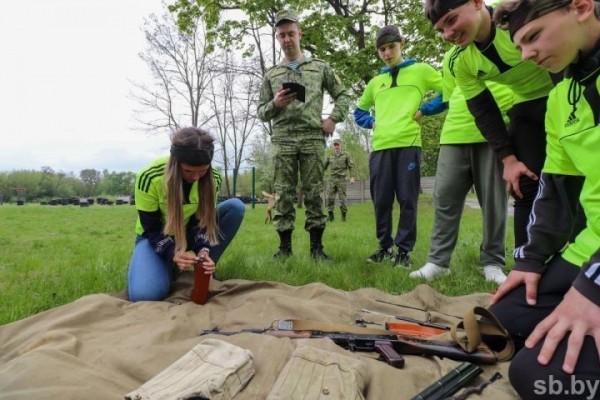 Военно-спортивная игра «Рубеж» прошла в Бресте