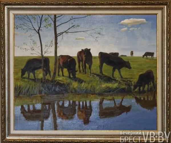 В Бресте открылась выставка Алексея Погожева «Края Віды»