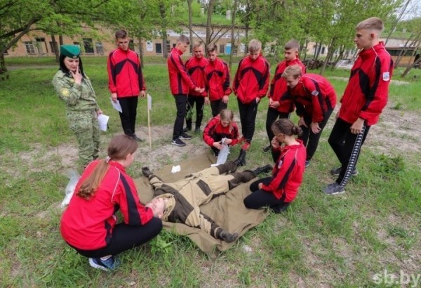 Военно-спортивная игра «Рубеж» прошла в Бресте