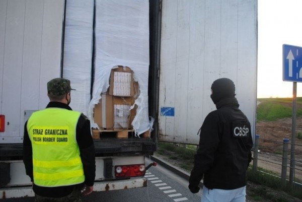 Белорусские сигареты на 1,6 млн долларов задержали в Польше