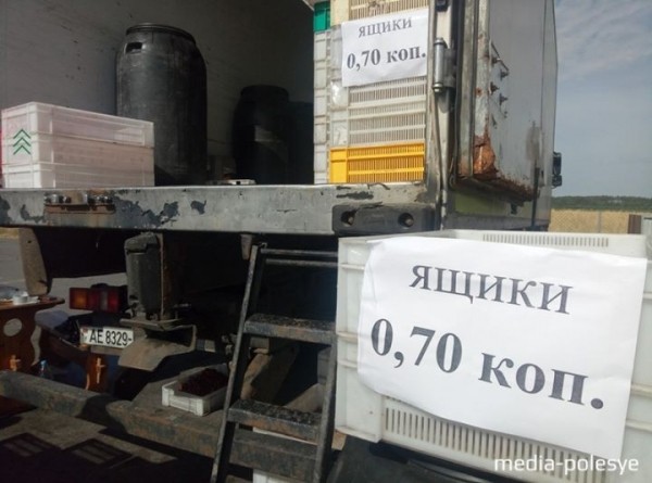 Клубника поднялась в цене на оптовом рынке во Дворце (Брестская область)