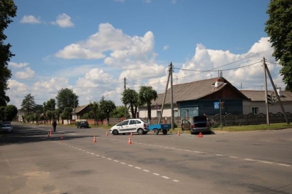 «Жена успела только сказать: «Что он делает?». Citroen с прицепом и Audi столкнулись в Барановичах