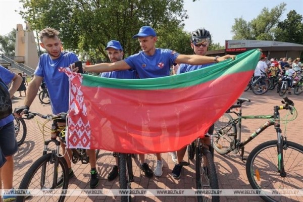 Велопробег «Во имя Победы!» прошел в Бресте Велопробег «Во имя Победы!» прошел в Бресте