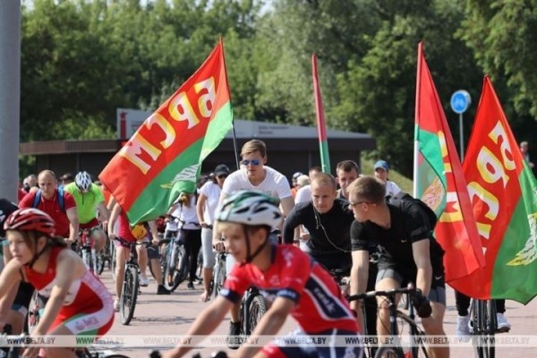Велопробег «Во имя Победы!» прошел в Бресте Велопробег «Во имя Победы!» прошел в Бресте