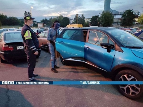В Минске задержали водителя в костюме главного героя «Аватара»