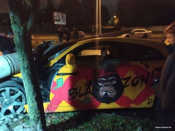 В Минске разбили Rolls-Royce Wraith В Минске разбили Rolls-Royce Wraith