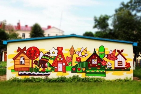 «Это не вандализм, это – искусство». Парень, разрисовавший здание МЧС в Барановичах, о своем увлечении граффити