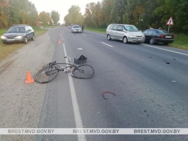 Под Пружанами погиб велосипедист