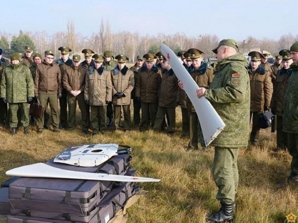 На военной базе в Брестской области обсуждали применение беспилотных летательных аппаратов