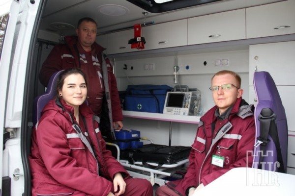 Еще плюс машина скорой помощи появилась в Каменецкой ЦРБ Еще плюс машина скорой помощи появилась в Каменецкой ЦРБ