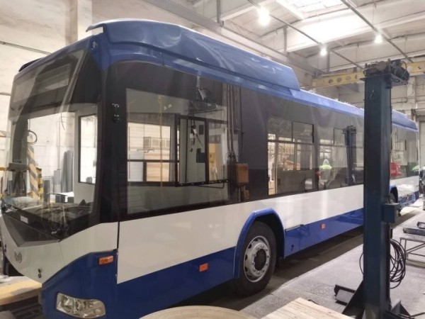 В новый год – на новых троллейбусах. Шесть машин от «Белкоммунмаша» прибудут в Брест в ближайшие дни