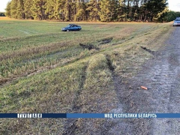 Автомобиль в Лунинецком районе «вылетел» в кювет Автомобиль в Лунинецком районе «вылетел» в кювет