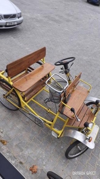 Читатель: Вот такое чудо техники катается по Дубровке в Бресте :)
             
                Читатель: Вот такое чудо техники катается по Дубровке в Бресте :)