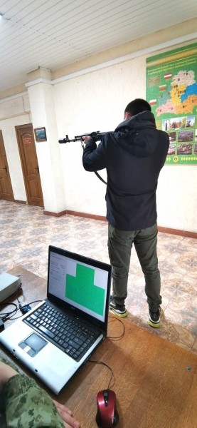 Брестская область. Старшеклассники из Стытычевской школы своими глазами увидели, как устроена жизнь солдата-пограничника