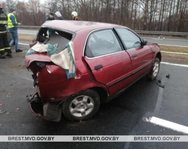 Появилось видео жесткого ДТП в Жабинковском районе Появилось видео жесткого ДТП в Жабинковском районе