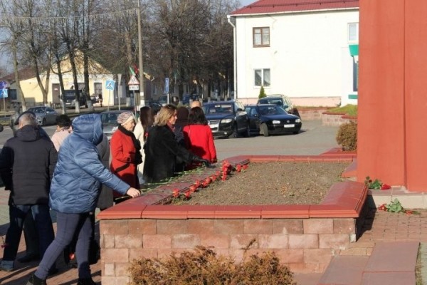 В Каменце прошли мероприятия, посвященные Дню Октябрьской революции