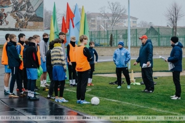 В ДЮСШ г. Березы внедряется новая программа подготовки футболистов