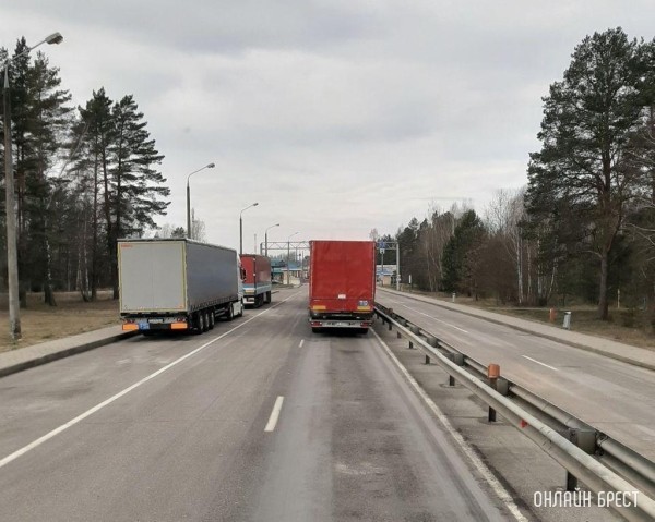 На границе Беларуси и ЕС нет очередей