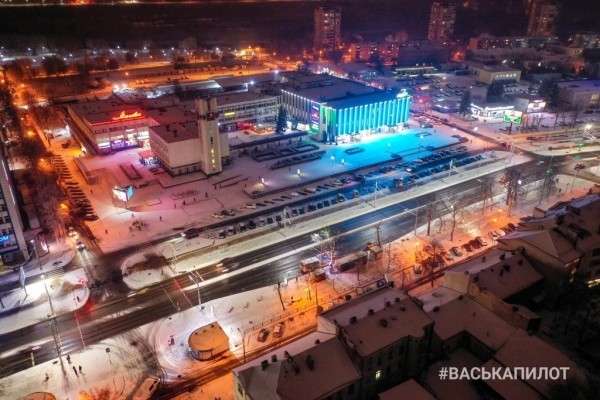 В Бресте выпал снег
             
                В Бресте выпал снег