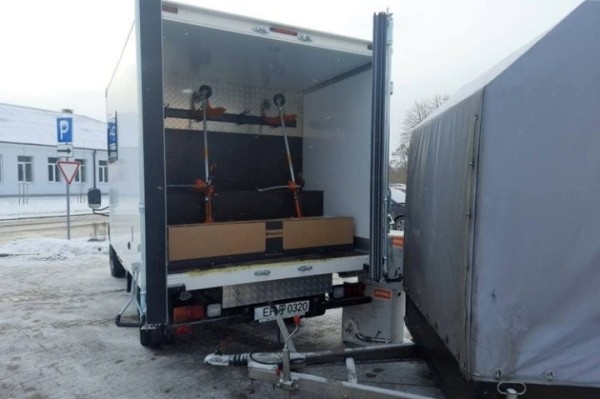 Брестские коммунальники получили подарки к Новому году