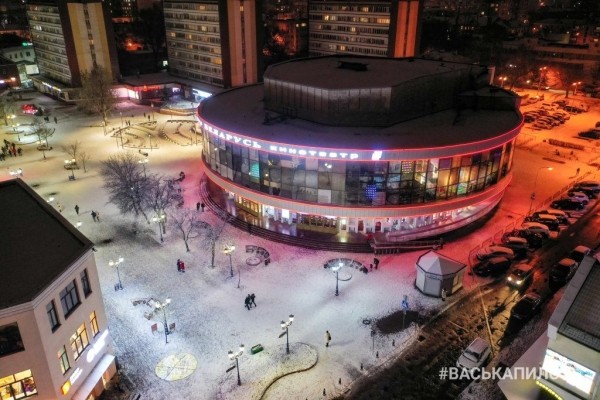 В Бресте выпал снег
             
                В Бресте выпал снег