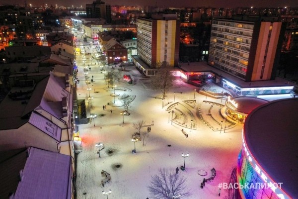 В Бресте выпал снег
             
                В Бресте выпал снег