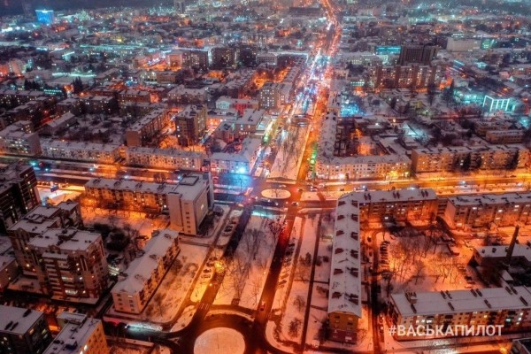 Посмотрите, как сегодня выглядит зимний Брест с высоты
             
                Посмотрите, как сегодня выглядит зимний Брест с высоты