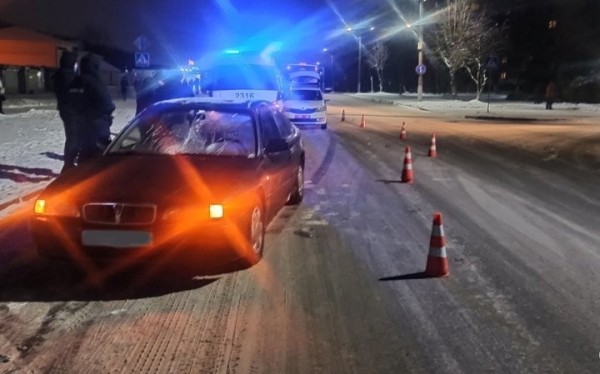 Водитель Rover задумался за рулем и сбил пешехода в Барановичах Водитель Rover задумался за рулем и сбил пешехода в Барановичах