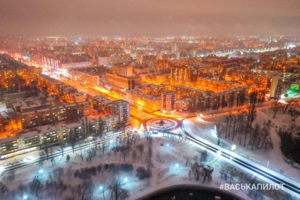 В Бресте выпал снег
             
                В Бресте выпал снег