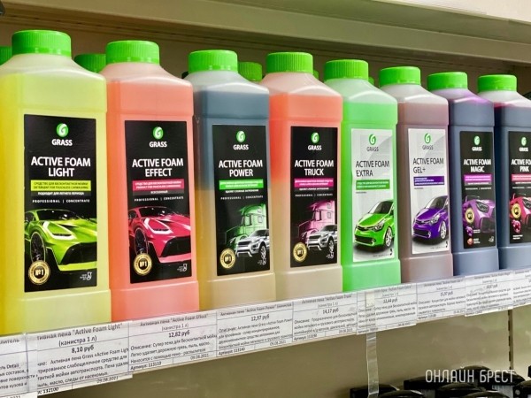 Бытовая химия и автокосметика GRASS в Бресте – верный помощник в уборке и отличный подарок близким к Новому году!
