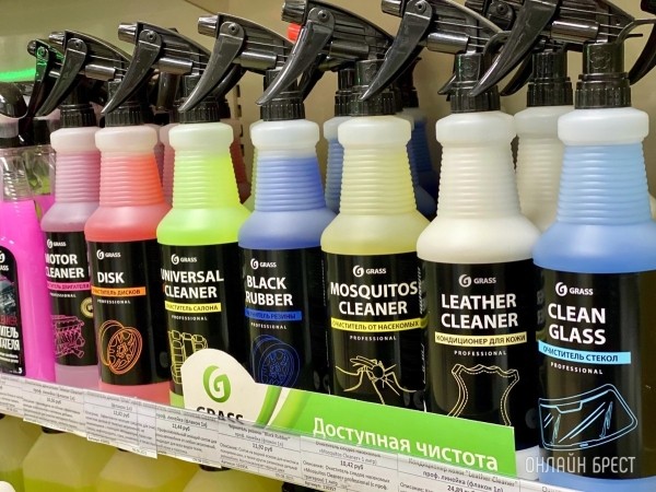 Бытовая химия и автокосметика GRASS в Бресте – верный помощник в уборке и отличный подарок близким к Новому году!