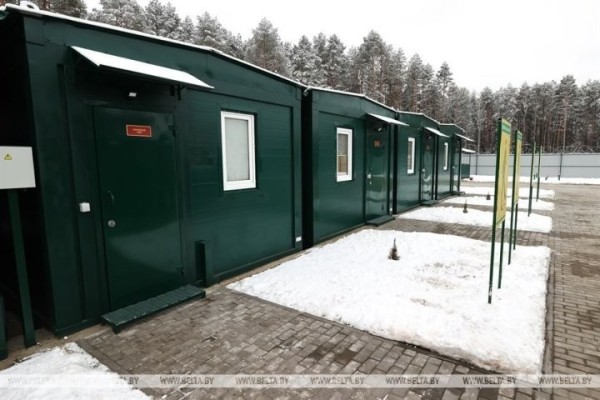 На границе с Украиной В Малоритском районе открыли новую модульную погранзаставу На границе с Украиной В Малоритском районе открыли новую модульную погранзаставу