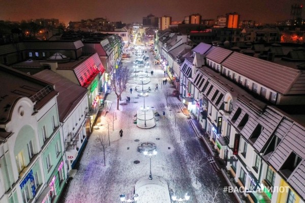 В Бресте выпал снег
             
                В Бресте выпал снег